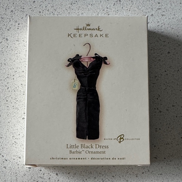 Hallmark Other - Barbie Hallmark Keepsake Christmas Ornament Little Black Dress
